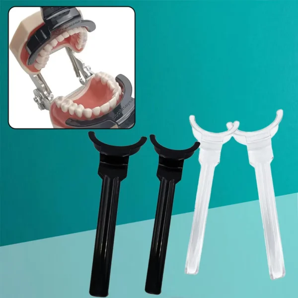 Upper Lower Lip Retractor Double Head Intraoral Cheek Mouth Opener Orthodontic Dental Tools for Oral Examination