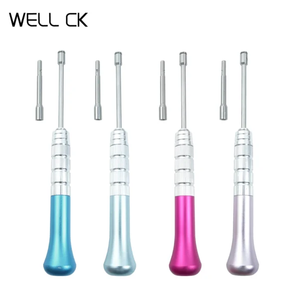 Dental Orthodontic Implant Screwdriver Titanium Alloy Anchorage Screw Post Screwdriver Root Canal Wrench Implant Tools